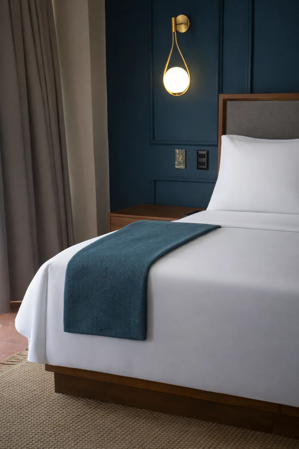 Interior King Size room at Priede Hotel Boutique